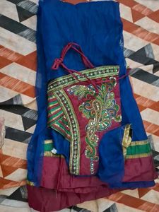 Beautiful Blue Ethnic Gown