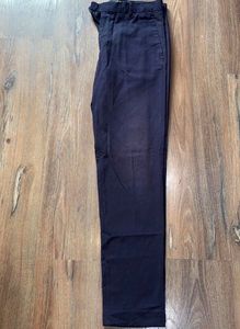 H&amp;M Men’s Navy Blue Slim Fit Formal Trousers