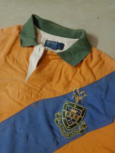 Men's Orange Polo Shirt