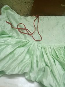 Patiala See Green Suit Set Good Condition