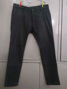 Men's Dark Grey Casual Pants