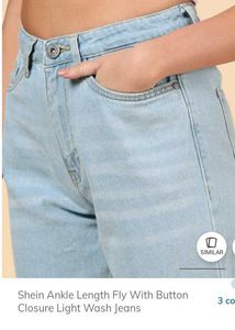 Light Wash High Waisted Jeans