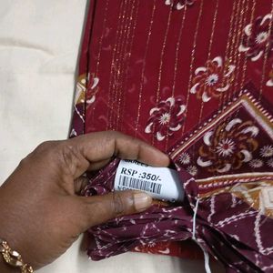 Zari Type Georgette Chiffon Saree