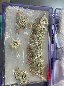 Choker Jwellary Set With Earring And Ring