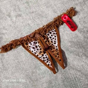 20127. Leopard Print G-string Panty