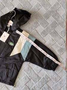 Stylish Colorblock Hooded Jacket