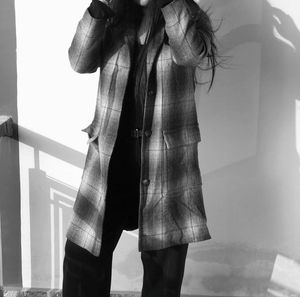 Vintage Plaid Coat