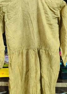 Embroidered Cotton Kurta