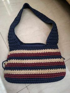 Handmade Boho Crochet Shoulder Bag