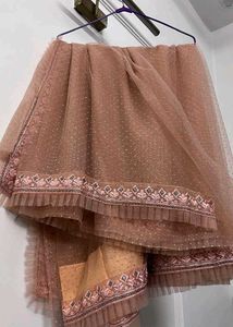 Designer Net Saree with Embellishments