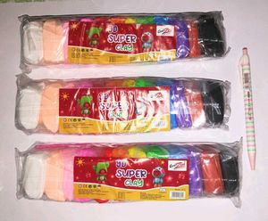 36 Pieces of 9D Super Clay