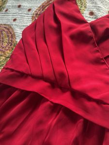Gorgeous Chic Red Spaghetti Strap Mini Dress