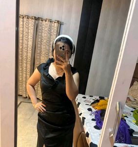 Elegant Black Evening Dress 🖤🐦‍⬛