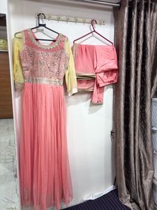 Elegant Pink Kurta Set with Dupatta