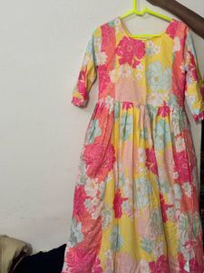 Vibrant ethnic gown