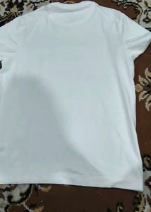 U.S. Polo Assn. White Graphic Tee