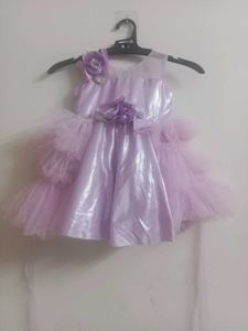 Cute Purple Party Dress