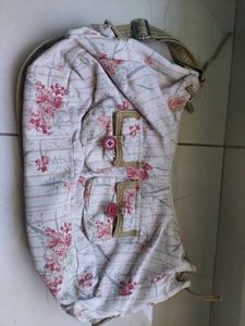 Chic Floral Hobo Bag