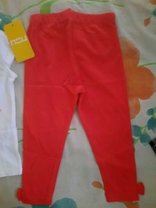 Cute Ladybug &amp; Flowers Outfit Set