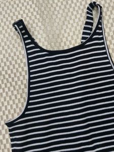 Chinese Branded -  Backless Stripped Tank Top
