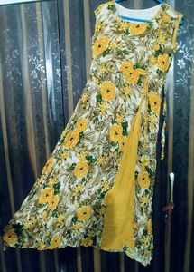 Floral Print Kurta