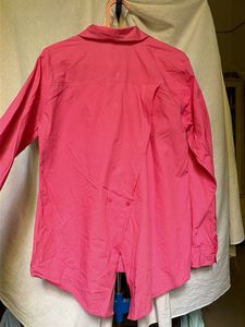 Pink Button-Up Shirt