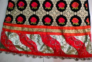 XXL Size Partywear Sequence Embroidery Kurta