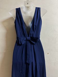 Princess Look With Bow On Back Long Gown🧿