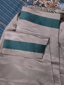 Embroidered Kurta Set with Fringes