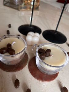 Coffee Cup Scented Candles-Set of 2