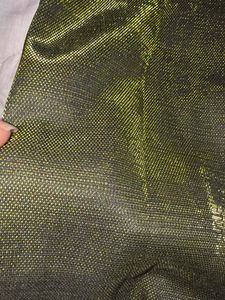 Olive Green Shimmer Mini Skirt