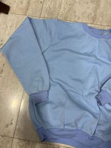 Blue Pullover Sweatshirt