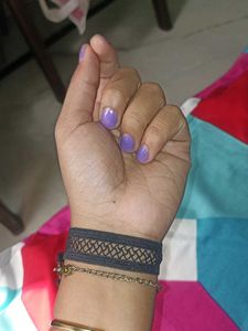 Lace choker cum handband strap