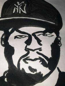 50 Cent Portrait Art