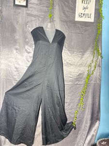 Chic Black Wide Leg Jumpsuit