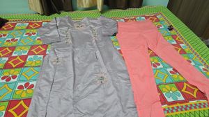 Elegant Embroidered Kurta Set
