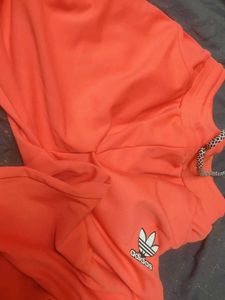 addidas coral colour women track pant