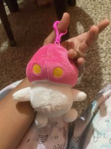 Cute Mushroom Plush Keychain