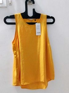 Sunny Yellow Sleeveless Top