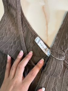 Stylish One-Shoulder Knit Top