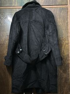 Elegant Black Long Overcoat