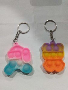 Pop It Keychain - Set of 2