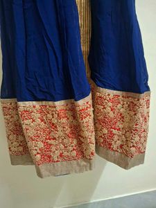 Beautiful Blue Embroidered Kurta