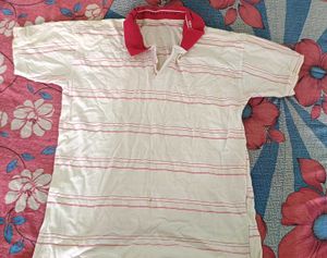 Striped Polo T-Shirt