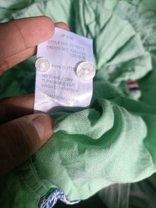 Jean Paul Mint Green Button-Down Shirt
