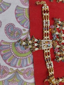 Bridal Jewellery Set (Multi Color)