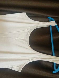 White Basic Camisole Slip