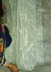Unstitched Embroidered Kurta Set