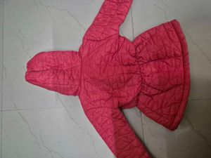 Adorable Quilted Jacket with Bow Details