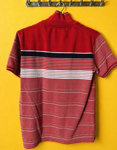 Men's Striped Polo T-Shirt